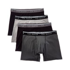 Ted Baker Mens 4Pk Boxer Brief